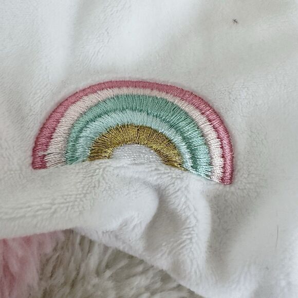 Douglas Baby Lovey Unicorn Security Blanket Pegasus Plush Teether Knot Soother - Picture 4 of 6